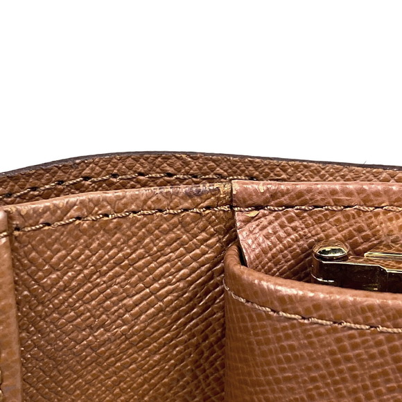 Louis Vuitton Monnaie Coin Billfold Porte Wallet Brown - Picture 3 of 5